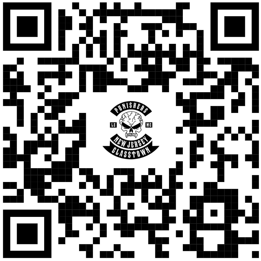Venmo QR code for @PunishersGlasstown